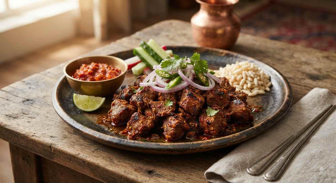 Flame-Grilled Sekuwa & Choila
